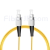 5M（16ft）1550nm FC/UPC 低速軸 シングルモード シンプレックス 偏波保持 光パッチケーブル(3.0mm PVC-3.0mm/OFNR)の画像