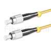 15M（49ft）1550nm FC/UPC 低速軸 シングルモード シンプレックス 偏波保持 光パッチケーブル(3.0mm PVC-3.0mm/OFNR)の画像