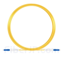 10M（33ft）1550nm LC/UPC 低速軸 シングルモード シンプレックス 偏波保持 光パッチケーブル(3.0mm PVC-3.0mm/OFNR)