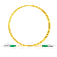 1M（3ft）1310nm FC/APC 低速軸 シングルモード シンプレックス 偏波保持 光パッチケーブル(3.0mm PVC-3.0mm/OFNR)