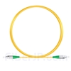 2M（7ft）1310nm FC/APC 低速軸 シングルモード シンプレックス 偏波保持 光パッチケーブル(3.0mm PVC-3.0mm/OFNR)の画像