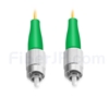 15M（49ft）1310nm FC/APC 低速軸 シングルモード シンプレックス 偏波保持 光パッチケーブル(3.0mm PVC-3.0mm/OFNR)の画像