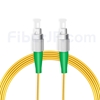 20M（66ft）1310nm FC/APC 低速軸 シングルモード シンプレックス 偏波保持 光パッチケーブル(3.0mm PVC-3.0mm/OFNR)の画像