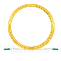15M（49ft）1310nm LC/APC 低速軸 シングルモード シンプレックス 偏波保持 光パッチケーブル(3.0mm PVC-3.0mm/OFNR)