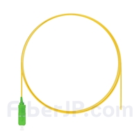 1m シンプレックス SC/APC シングルモード 光ファイバピグテール（0.9mm PVCジャケット、9/125）