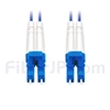 3m LC/UPC-LC/UPC デュプレックス シングルモード 装甲光パッチケーブル（PVC/OFNR）の画像