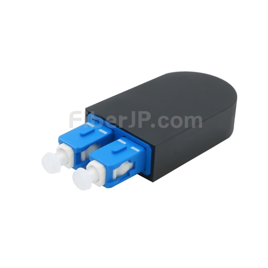 SC/UPC デュプレックス シングルモード 光ファイバループバックモジュール（PVC、9/125）の画像