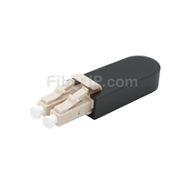LC/UPC デュプレックス マルチモード 光ファイバループバックモジュール（PVC、OM1、62.5/125）