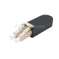 LC/UPC デュプレックス マルチモード 光ファイバループバックモジュール(PVC、OM4、50/125)