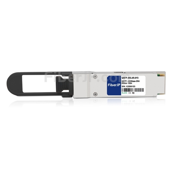 Finisar FTL410QD2C互換 40GBase-SR4 QSFP+モジュール 850nm 150m MMF(MPO) DOMの画像