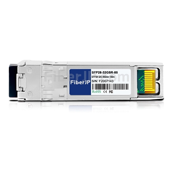 Cisco DS-SFP-FC32G-SW互換 32Gファイバチャネル SFP28モジュール（850nm 100m DOM）の画像
