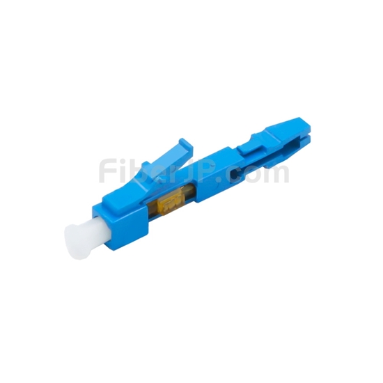 カスタム LC/UPC マルチモード 0.9mm 研磨済みフェルール現地組立型コネクタ（高速コネクタ）の画像