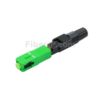 SC/APC タイプA シングルモード 0.9/2.0/3.0mm 研磨済みフェルール現地組立型コネクタ（高速コネクタ）