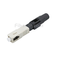 SC/UPC タイプA マルチモード 0.9/2.0/3.0mm 研磨済みフェルール現地組立型コネクタ（高速コネクタ）