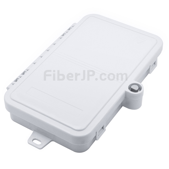 4ポート FTB-104C-S ウォールマウント光成端箱（ピグテールとアダプタなしの画像