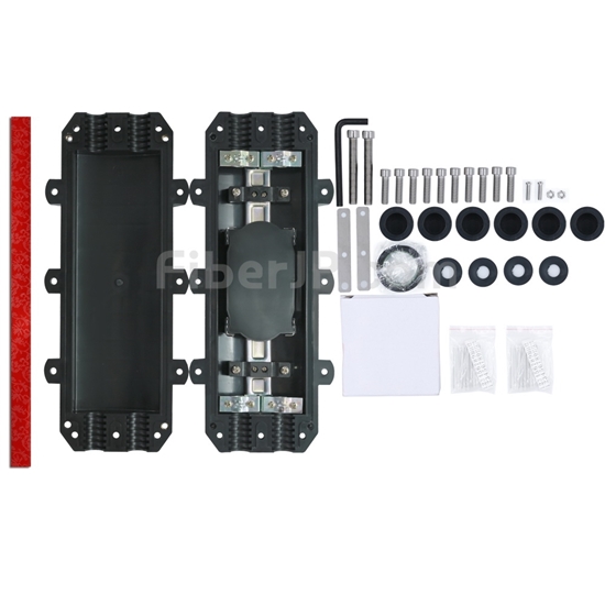 GJS-04-1 96芯 インライン光スプライスクロージャ（シングル光ファイバ融着接続、2イン/2アウト）の画像