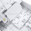 GFL-S-24D 1x24 光ファイバスプリッター屋外光成端箱（ピグテールとアダプタなしの分配ボックスの画像