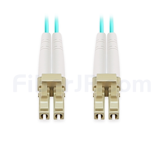 30m LC/UPC-LC/UPC デュプレックス マルチモード 光パッチケーブル（2.0mm LSZH OM3）の画像